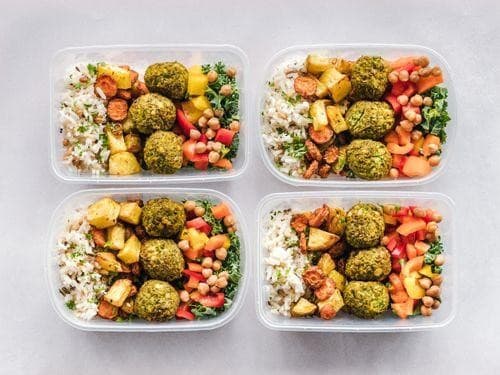 Kidney-friendly meal prep containers
